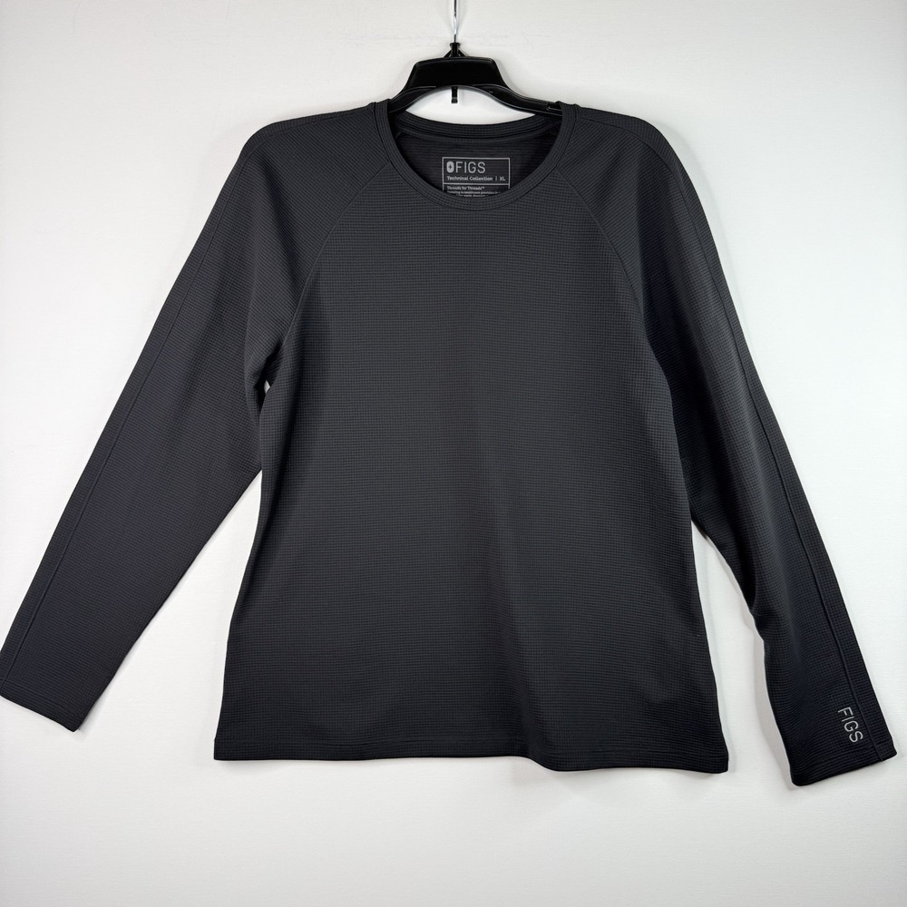 Figs Long Sleeve Under Shirt Thermal Technical Collection Black XL